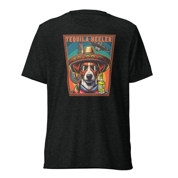Tequila Heeler - Jack Russell - Unisex Short Sleeve T-Shirt- Woof & Bone