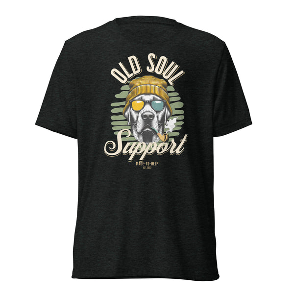 Old Soul Support - Labrador - Unisex Short Sleeve T-Shirt- Woof & Bone