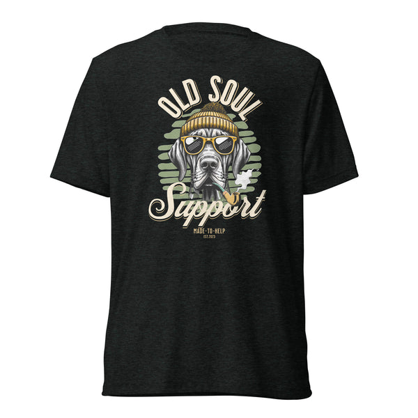 Old Soul Support - Vizsla - Unisex Short Sleeve T-Shirt- Woof & Bone