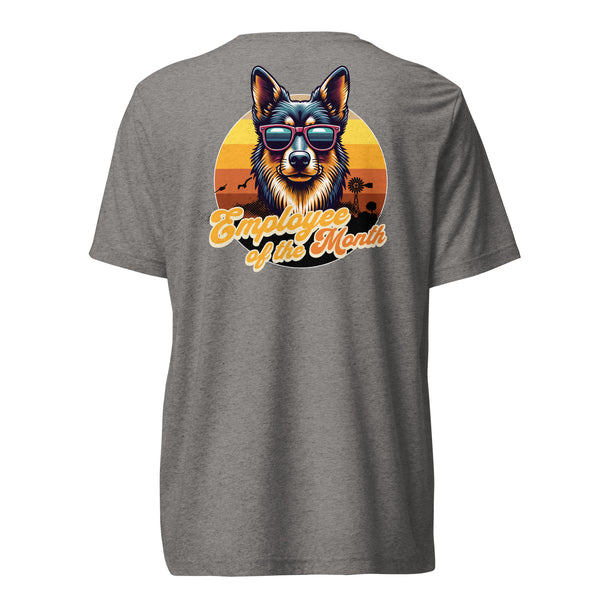 Employee of the Month - Kelpie - Unisex Short Sleeve T-Shirt - Woof & Bone Apparel