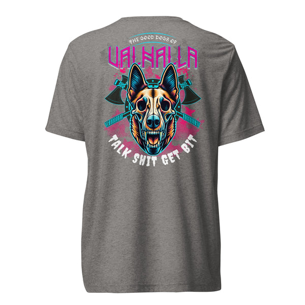 Good Dogs of Valhalla -Belgian Malinois - Unisex Short Sleeve T-Shirt - Woof & Bone Apparel