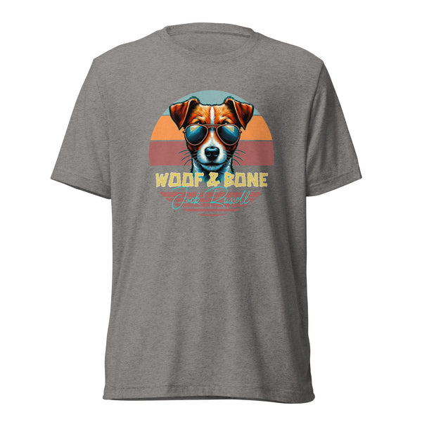 Retro Breeds - Jack Russell - Unisex Short Sleeve T-Shirt - Woof & Bone