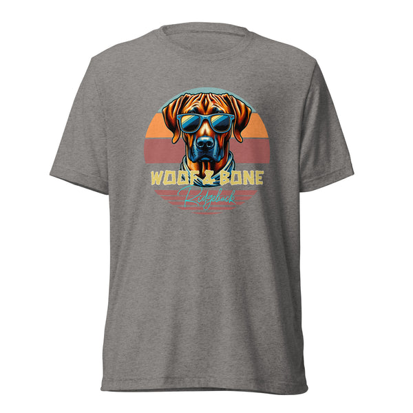 Retro Breeds - Ridgeback - Unisex Short Sleeve T-Shirt - Woof & Bone