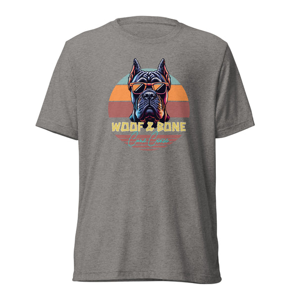 Retro Breeds - Cane Corso - Unisex Short Sleeve T-Shirt - Woof & Bone Apparel