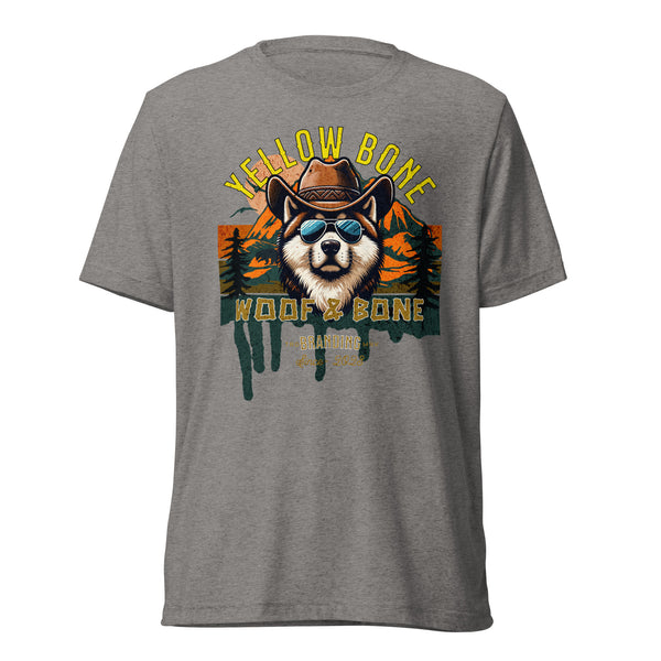 Yellow Bone - Akita - Unisex Short Sleeve T-Shirt - Woof & Bone