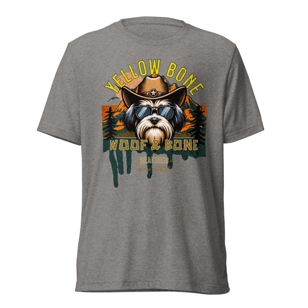 Yellow Bone - Maltese Shih Tzu - Unisex Short Sleeve T-Shirt - Woof & Bone