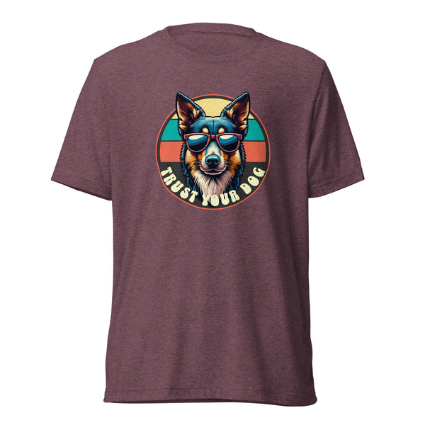 Trust Your Dog - Kelpie - Unisex Short Sleeve T-Shirt - Woof & Bone Apparel