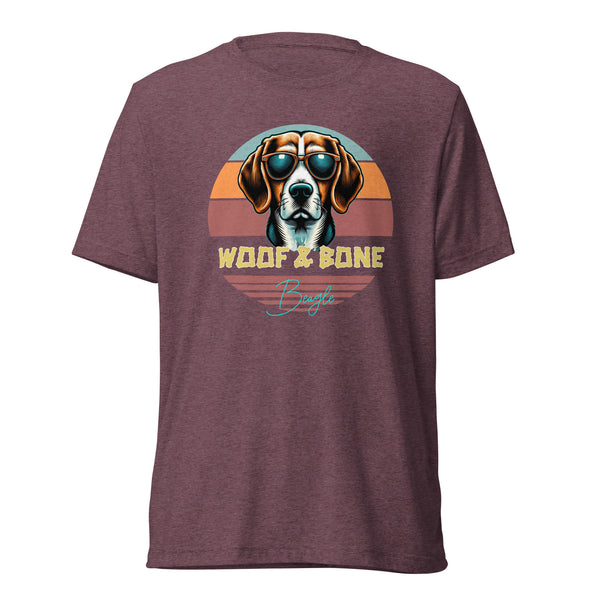 Retro Breeds - Beagle - Unisex Short Sleeve T-Shirt - Woof & Bone