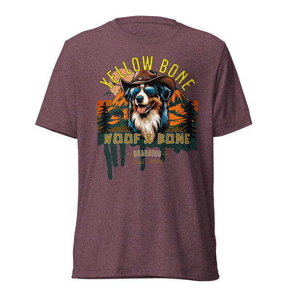 Yellow Bone - Border Collie - Unisex Short Sleeve T-Shirt - Woof & Bone