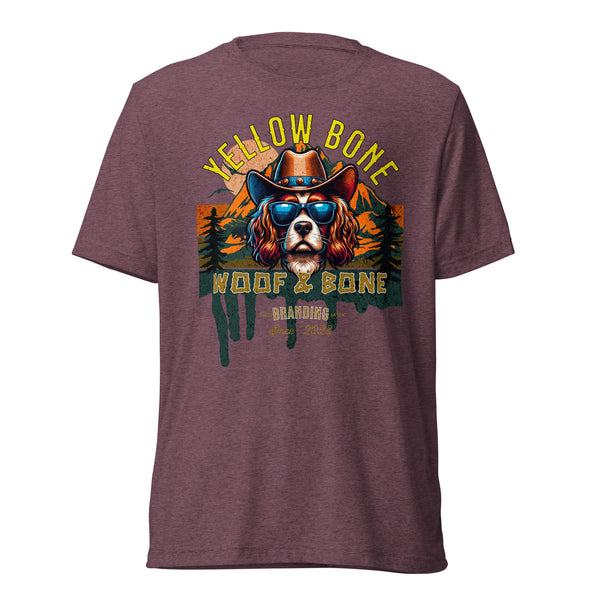 Yellow Bone - Cavalier - Unisex Short Sleeve T-Shirt - Woof & Bone