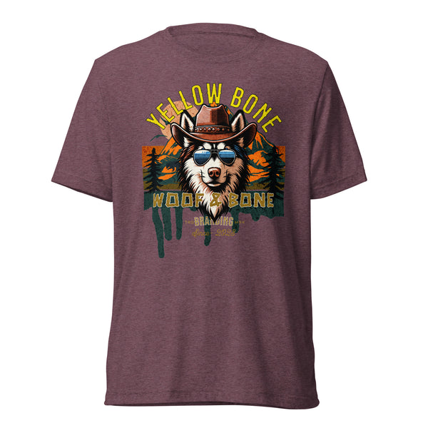 Yellow Bone - Husky - Unisex Short Sleeve T-Shirt - Woof & Bone