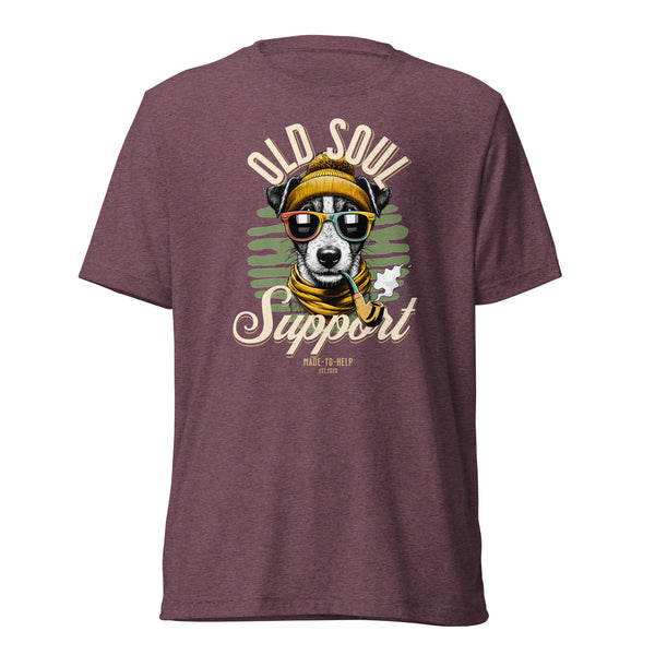 Old Soul Support - Jack Russell - Unisex Short Sleeve T-Shirt- Woof & Bone