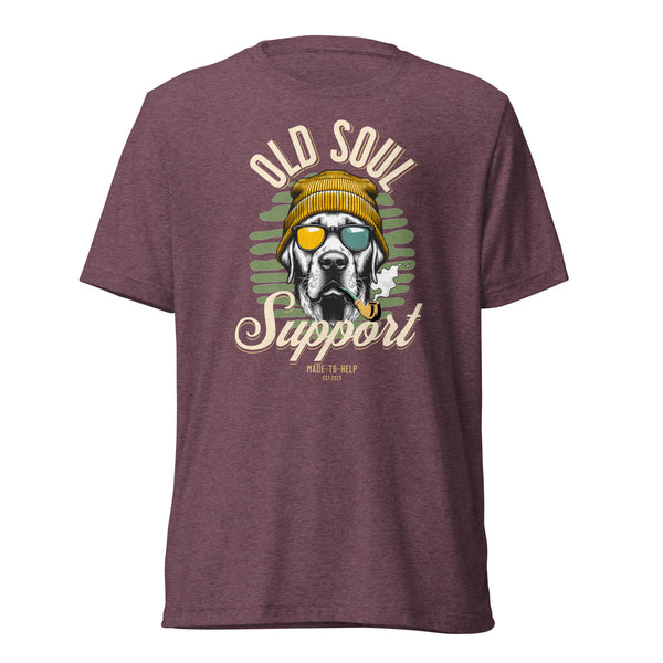 Old Soul Support - Labrador - Unisex Short Sleeve T-Shirt- Woof & Bone