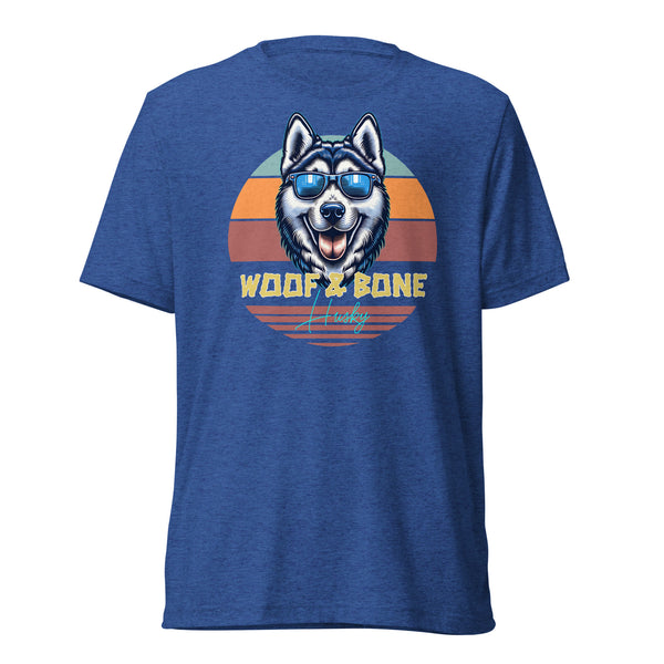 Retro Breeds - Husky - Unisex Short Sleeve T-Shirt - Woof & Bone Apparel