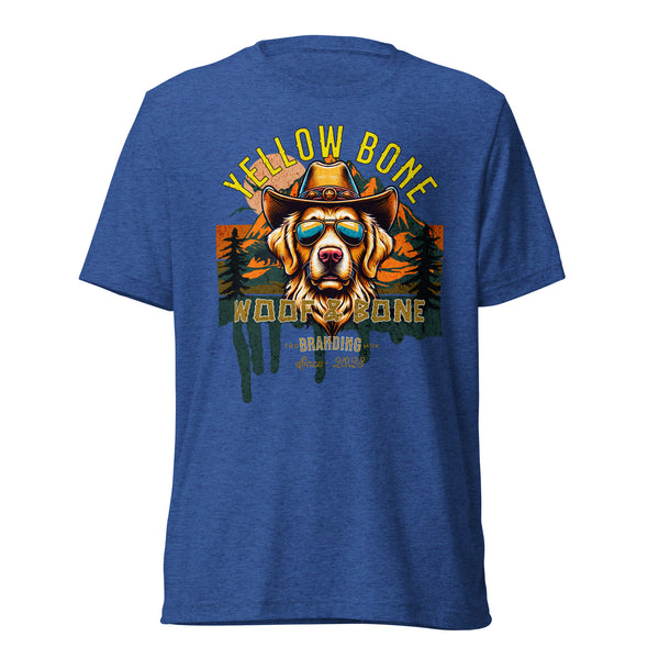 Yellow Bone - Golden Retriever - Unisex Short Sleeve T-Shirt - Woof & Bone