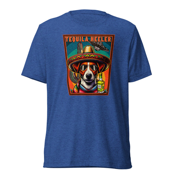 Tequila Heeler - Jack Russell - Unisex Short Sleeve T-Shirt- Woof & Bone