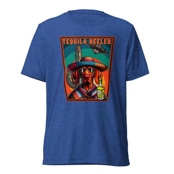 Tequila Heeler - Vizsla - Unisex Short Sleeve T-Shirt- Woof & Bone